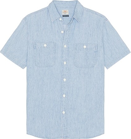 Faherty Tried And True Chambray Shirt