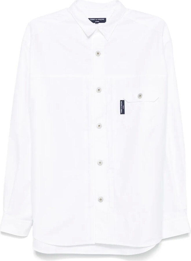 Comme des Garçons Homme Pintuck-Detail Shirt