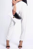 Thumbnail for your product : boohoo Layla Contrast Flap Clutch Bag