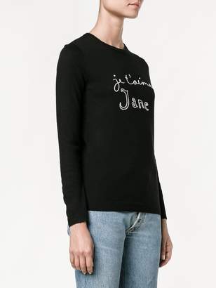 Bella Freud Je t'aime Jane sweater