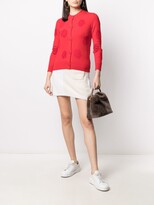 Thumbnail for your product : Barrie cable knit A-line skirt