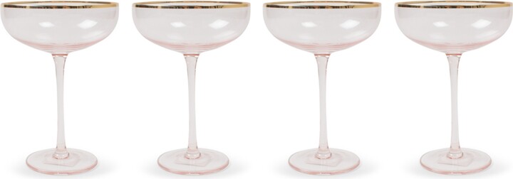 Libbey Signature Stratford Champagne Flute Glass, 8-ounce, Set Of 4 : Target