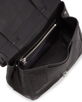 Thumbnail for your product : Proenza Schouler Courier Large Woven Shoulder Bag, Black