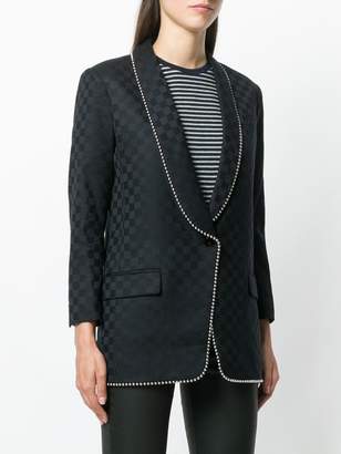 Alexander Wang ball chained trim suit jacket