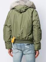 Thumbnail for your product : Parajumpers hooded bomber jacket