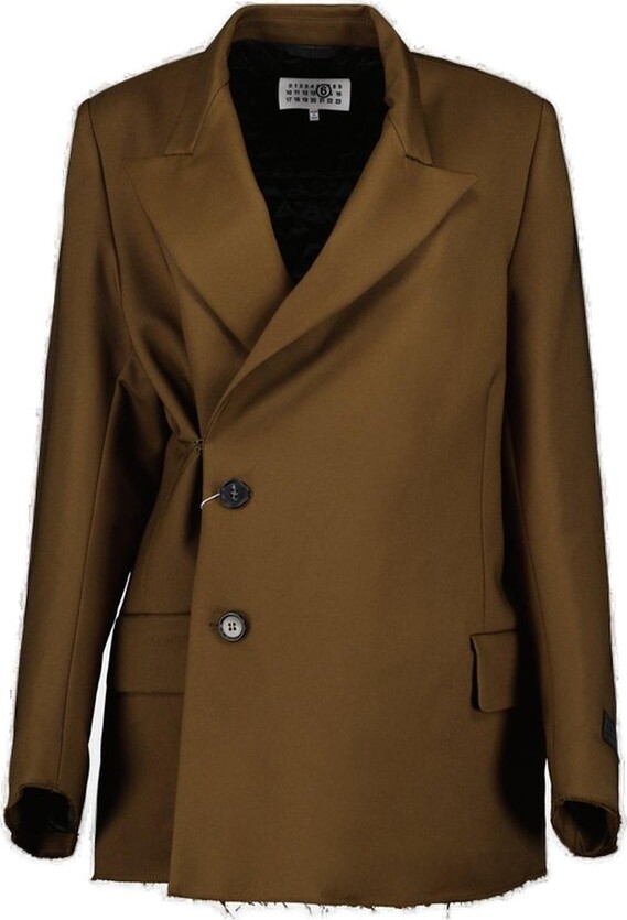 MM6 MAISON MARGIELA Single-Breasted Oversized Tailored Blazer