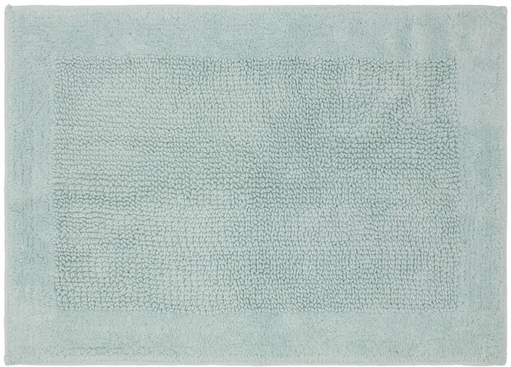 Sonoma Goods For Life Cotton Reversible Solid Border Bath Rug