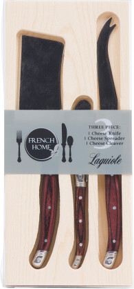 TJMAXX 3Pc Pakkawood Cheese Knife Set
