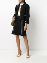 Thumbnail for your product : Prada Pre-Owned Bead-Embellished Two-Piece Skirt Suit