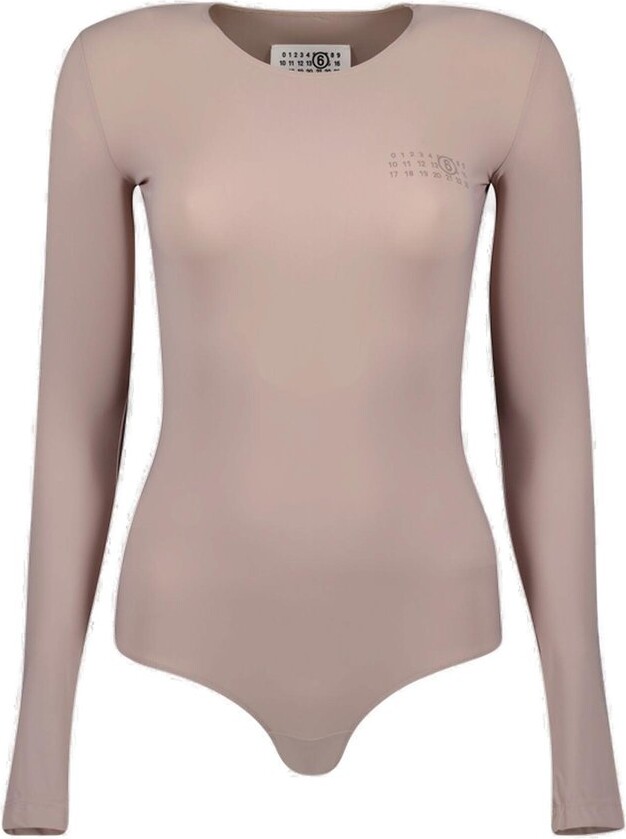 MM6 MAISON MARGIELA Crewneck Long-Sleeved Jumpsuit