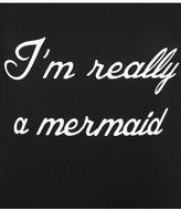 Thumbnail for your product : New Look Teens Black Really A Mermaid Swimsuit