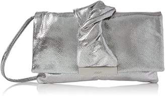 JOOP! Sparkle Yanis Shoulderbag Shf, Women’s Shoulder Bag, Silber (Gun), 2x14x24 cm (B x H T)
