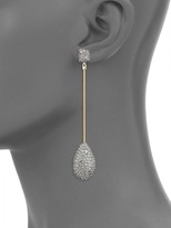Thumbnail for your product : Alexis Bittar Swarovski Crystal Pave Teadrop Earrings