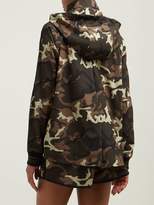 Thumbnail for your product : The Upside Ash Camouflage-print Hooded Jacket - Womens - Green Multi