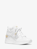 georgie leather trainer