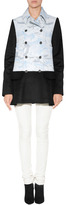 Thumbnail for your product : Kenzo Wool-Cashmere Mixed-Media Cloud Print Coat
