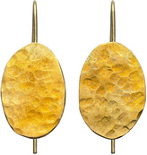 Thumbnail for your product : Whistles Made Hammered Drop Earrings