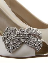 Thumbnail for your product : House of Fraser Rainbow Club Selena diamante bow shoe clips