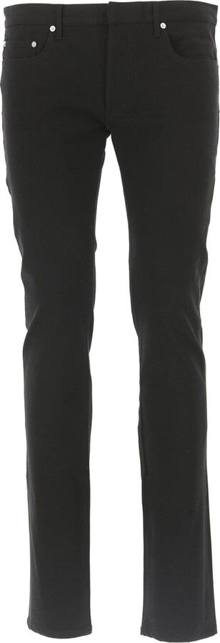 Dior Slim-fit Jeans Navy Blue and Black Dior Oblique Kasuri Cotton Denim - Size 29 - Men