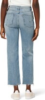Thumbnail for your product : Hudson Remi Frayed High Waist Crop Straight Leg Jeans