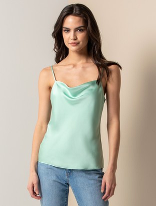 Forever New Alexa Cowl Neck Cami - Mint Choc Chip - 10