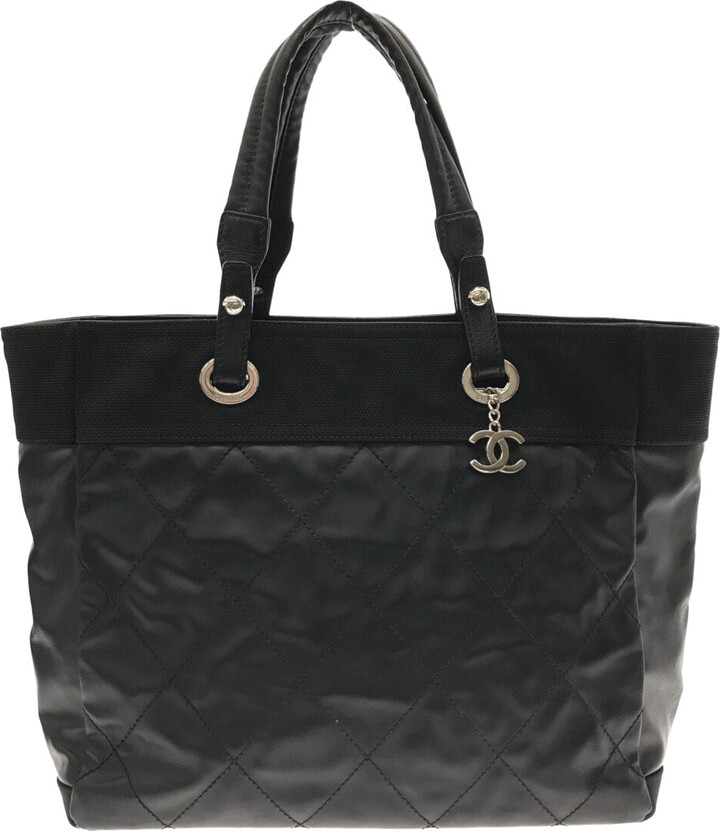 chanel black hobo handbag large