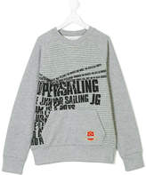 Thumbnail for your product : John Galliano marl printed sweatshirt