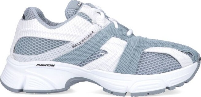 Balenciaga Phantom Logo Print Low-Top Sneakers