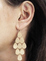 Thumbnail for your product : Irene Neuwirth Signature Large Teardrop Chandelier Earrings - Rose Gold