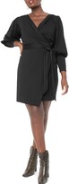 Thumbnail for your product : ELOQUII Puff Sleeve Wrap Dress