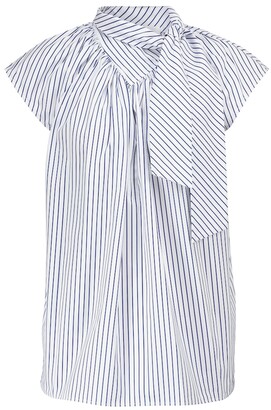 VVB Striped cotton blouse