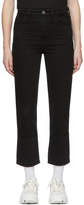 Thumbnail for your product : Raf Simons Black Classic Fit Turn-Up Jeans