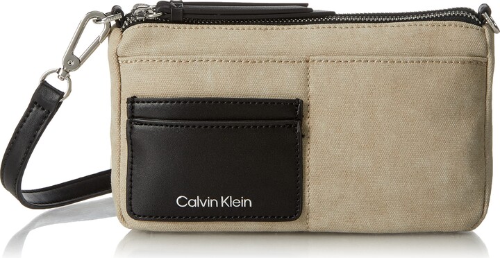 Elemental Small Square Flap Crossbody Bag | Calvin Klein