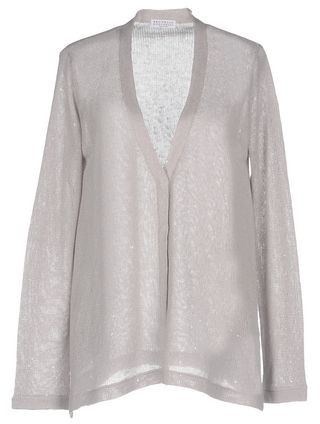 Grey Sequin Cardigan | Shop the world's largest collection of fashion |  ShopStyle