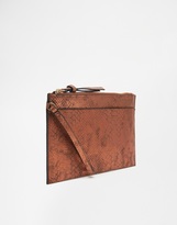 Thumbnail for your product : B.Tempt'd Warehouse  Metallic Clutch
