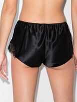 Thumbnail for your product : Sainted Sisters Scarlett lace-trimmed shorts