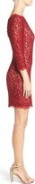 Thumbnail for your product : Adrianna Papell Lace Overlay Sheath Dress