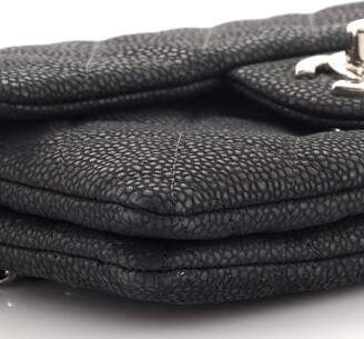 Chanel CC Chain Zip Flap Bag Quilted Matte Caviar Mini - ShopStyle
