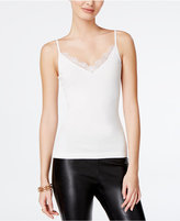 Thumbnail for your product : XOXO Juniors' Lace-Trim Cami Top