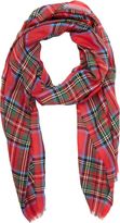 Thumbnail for your product : Barneys New York Plaid Scarf-Multi