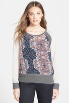 Thumbnail for your product : Sanctuary Blouson Mixed Media Pullover