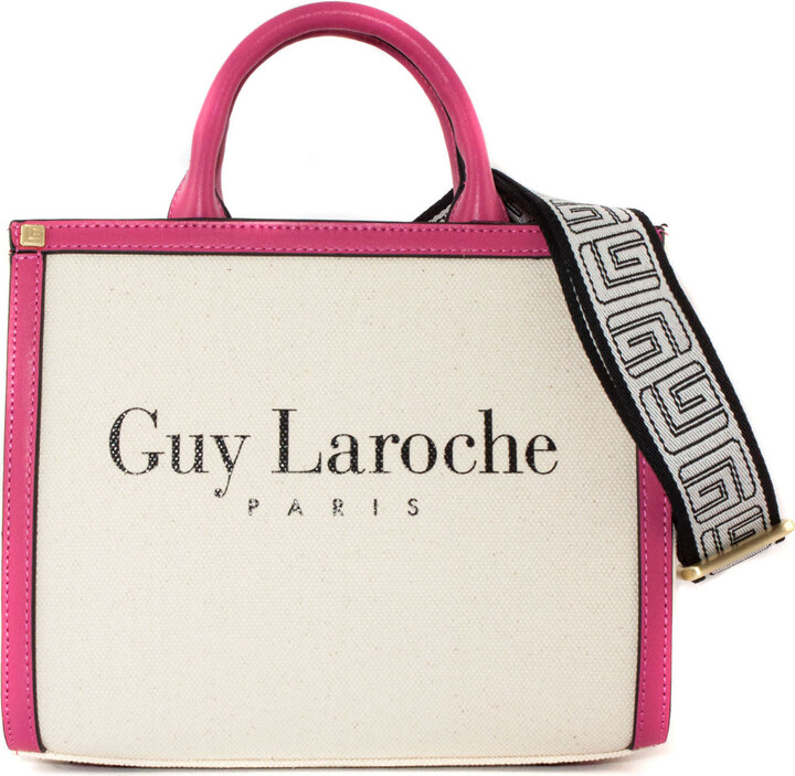 Guy Laroche Hand Bag With Logo - ShopStyle