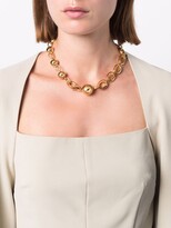 Thumbnail for your product : Mounser gold-plated rhodium Solar necklace