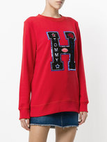 Thumbnail for your product : Tommy Hilfiger sweatshirt with letter appliqué