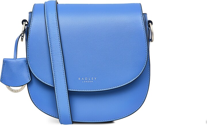 French Blue Small Flapover Shoulder Bag | Loaf Lane SS22 | Radley London
