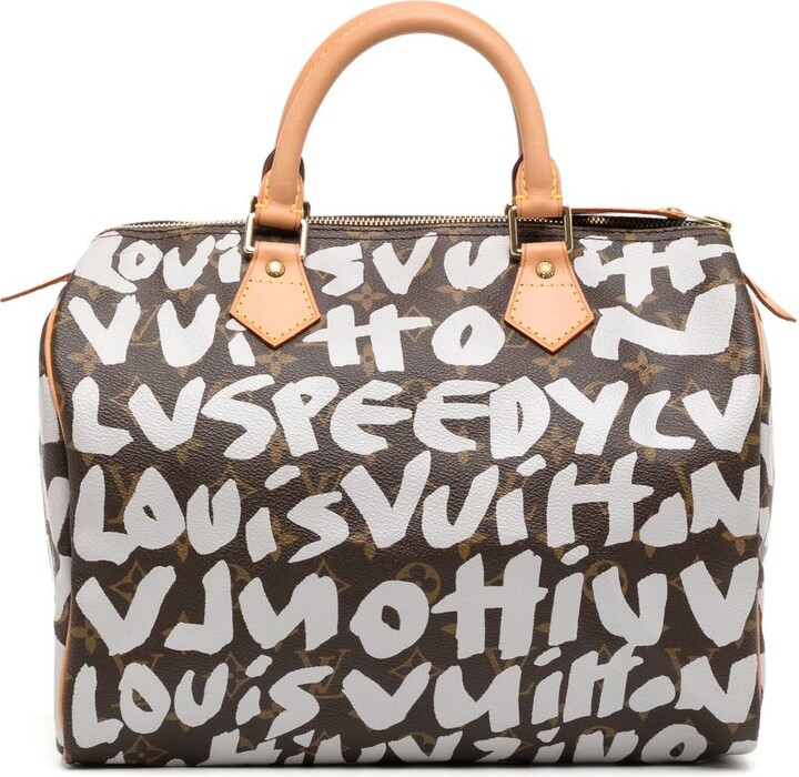 Louis Vuitton 2008 pre-owned Monogram Graffiti Speedy 30 Handbag