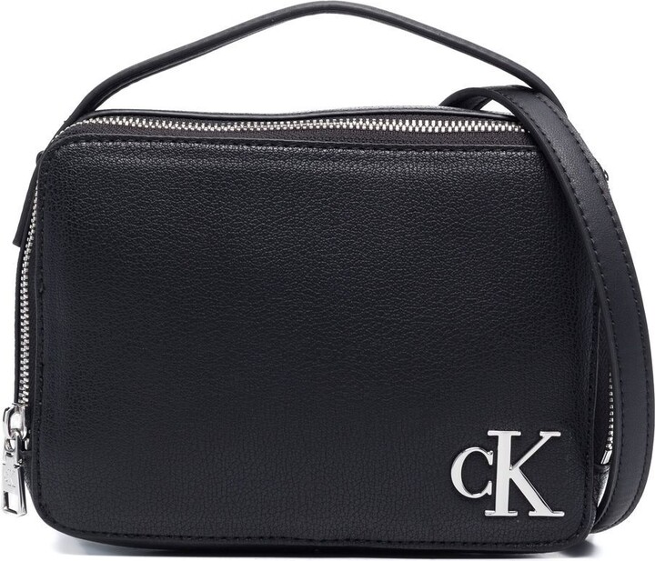 Calvin Klein Jeans logo-print Shoulder Bag - Neutrals
