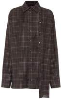 Thumbnail for your product : Rokh Checked cotton shirt