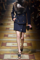 Thumbnail for your product : Lanvin Stretch-wool mini skirt