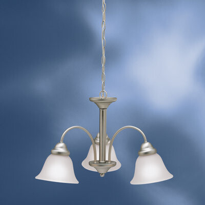 DecorbyHannah Wynberg 3-Light Shaded Classic / Traditional Chandelier